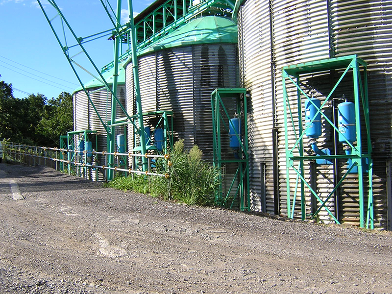 空气炮 水坝料仓